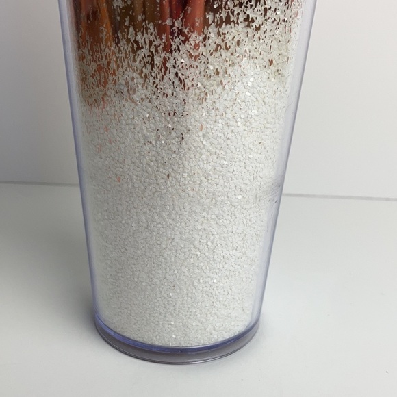 Starbucks Holiday 2019 Mirrored Rose Gold Cascading Snow Globe Venti Tumbler - Picture 4 of 11